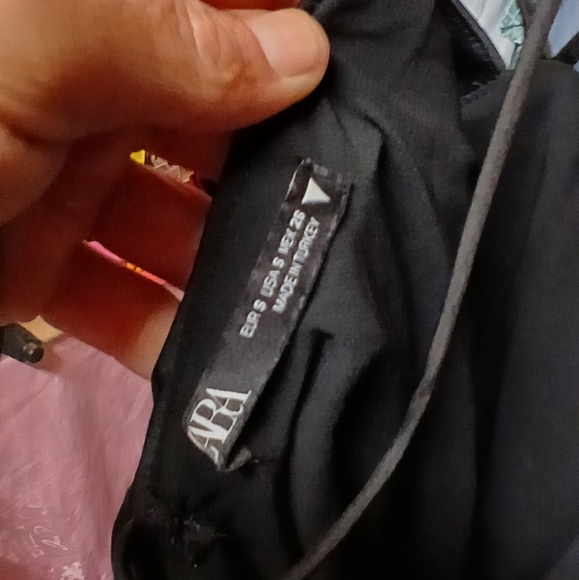 Zara Sleek Black Strappy Mini Dress - Picture 3 of 6